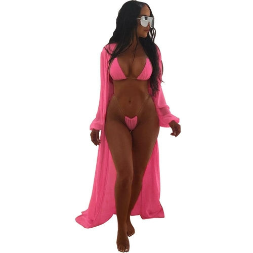 New  Low Waist Two Pieces Bikini Set