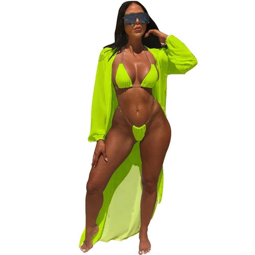 New  Low Waist Two Pieces Bikini Set