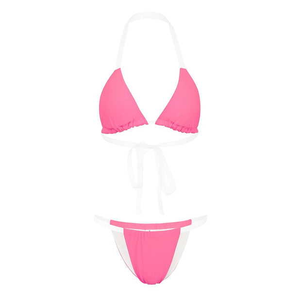 New  Low Waist Two Pieces Bikini Set