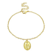 Charm Bracelet in 18K Gold Plated
