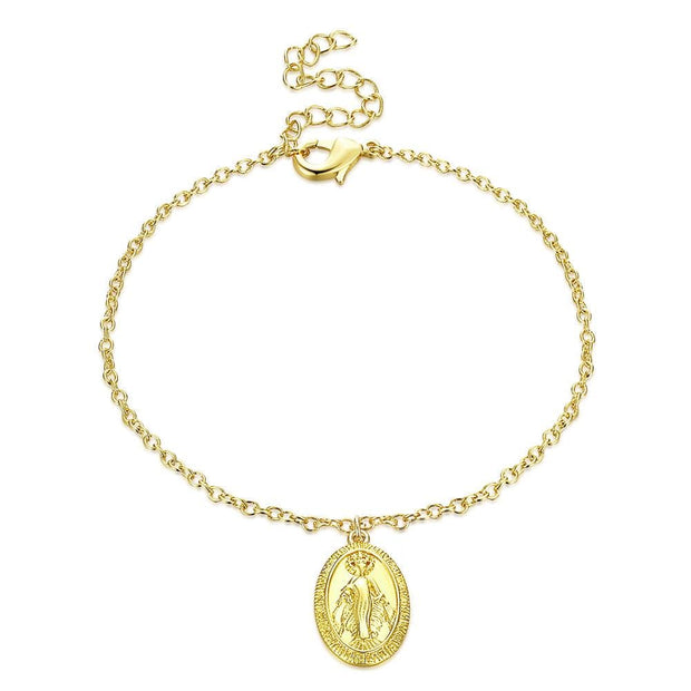Charm Bracelet in 18K Gold Plated