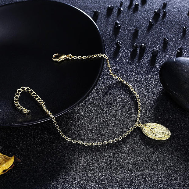 Charm Bracelet in 18K Gold Plated