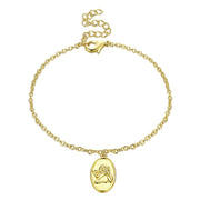 Charm Bracelet in 18K Gold Plated