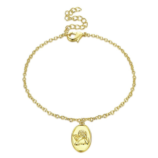 Charm Bracelet in 18K Gold Plated