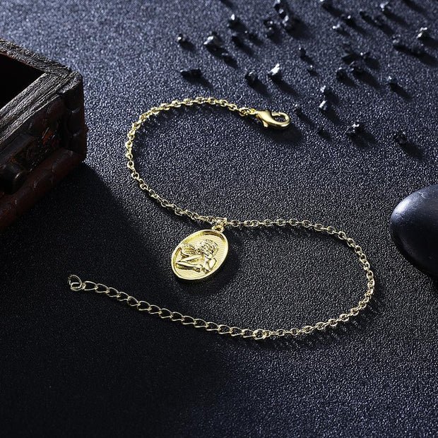 Charm Bracelet in 18K Gold Plated