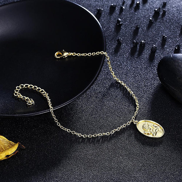 Charm Bracelet in 18K Gold Plated