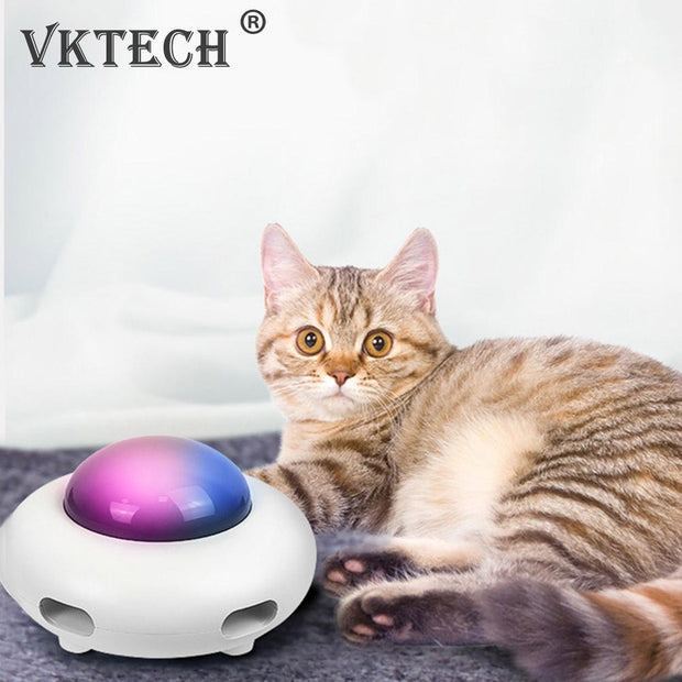 The Hide'n'Seek-UFO Cat Toy