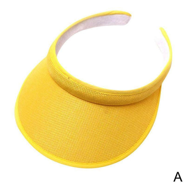 Women's Visor Hallow Top Outdoor Hat