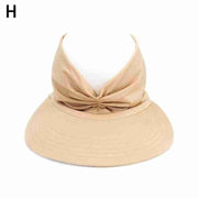 Women's Visor Hallow Top Outdoor Hat
