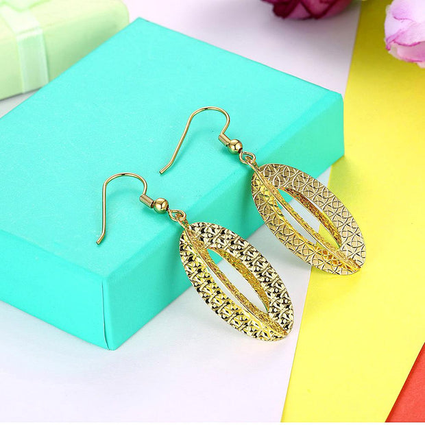 Lleida Drop Earring in 18K Gold Plated