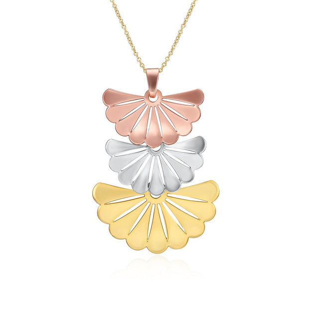 Caserta Necklace in 18K Rose Gold Plated