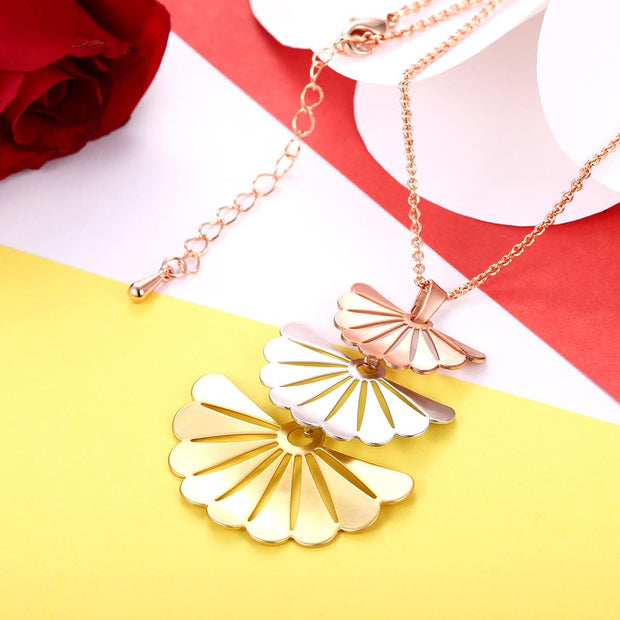 Caserta Necklace in 18K Rose Gold Plated