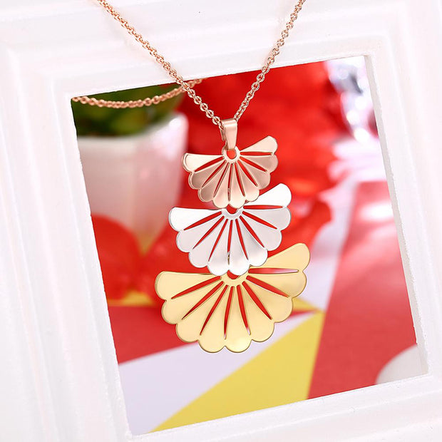 Caserta Necklace in 18K Rose Gold Plated