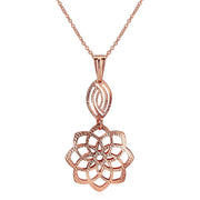Manfredonia Necklace in 18K Rose Gold Plated