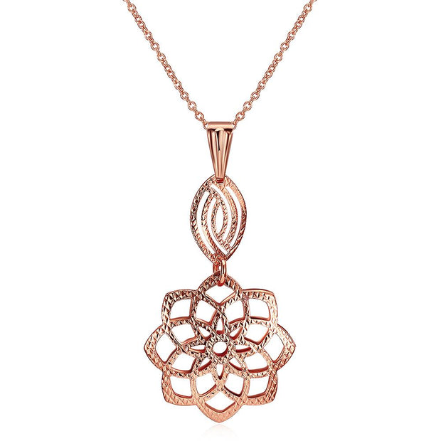 Manfredonia Necklace in 18K Rose Gold Plated