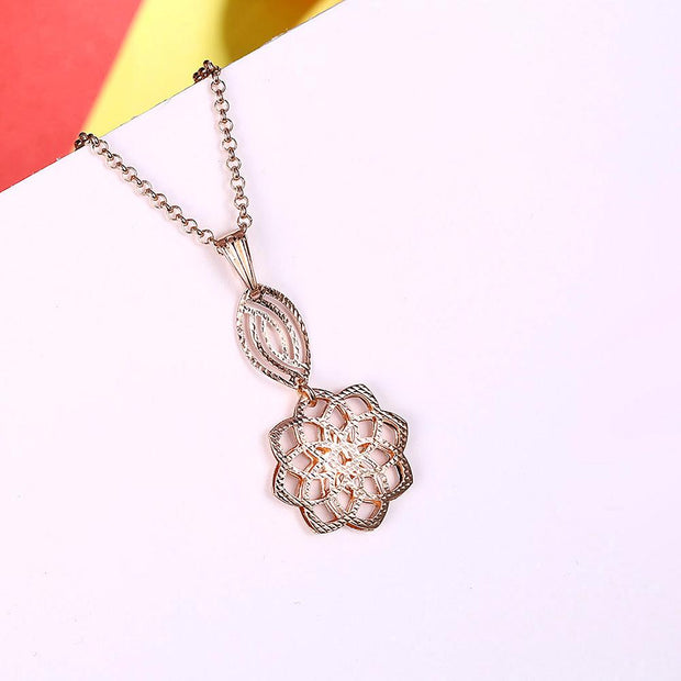 Manfredonia Necklace in 18K Rose Gold Plated