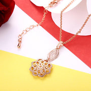 Manfredonia Necklace in 18K Rose Gold Plated