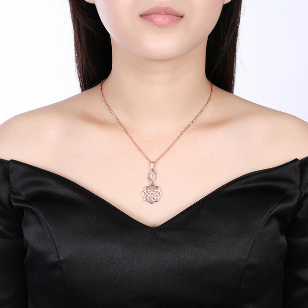 Manfredonia Necklace in 18K Rose Gold Plated