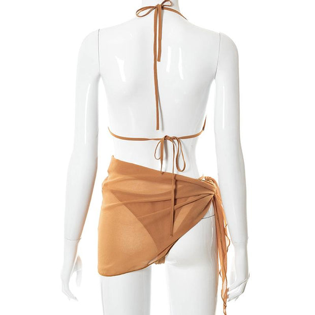 3 Piece Bikini Set Sexy Summer Beach Swimsuit