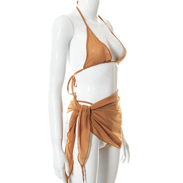 3 Piece Bikini Set Sexy Summer Beach Swimsuit