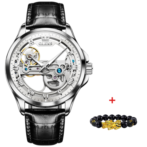 Olevs Luxury Men Watches New Automatic Mechanical Wristwatch