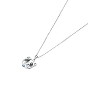 Pig Sterling Silver Necklace