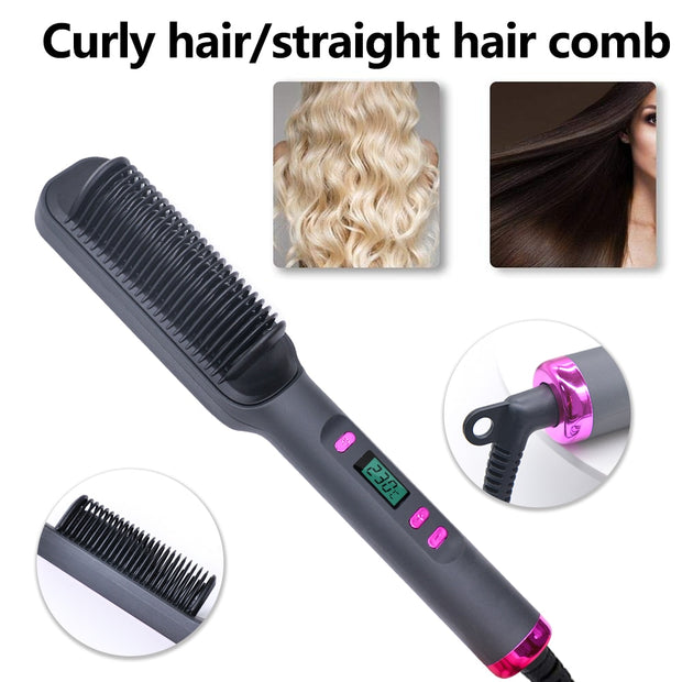 1 -hair anti frizz brush