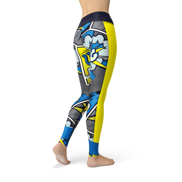 Jean Comic Strip Leggings