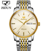 JSDUN Gold Men Automatic Mechanical Watch
