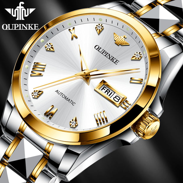 OUPINKE Top Brand Watches Waterproof Luxury Mechanical Watch