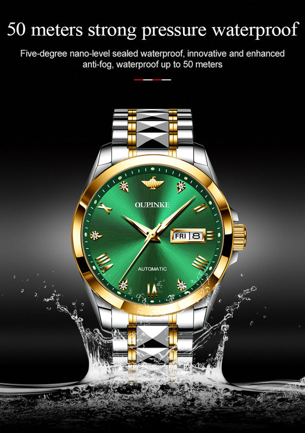 OUPINKE Top Brand Watches Waterproof Luxury Mechanical Watch