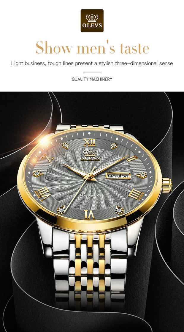 OLEVS Men Mechanical Watch