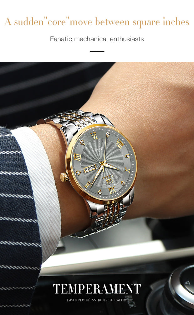 OLEVS Men Mechanical Watch