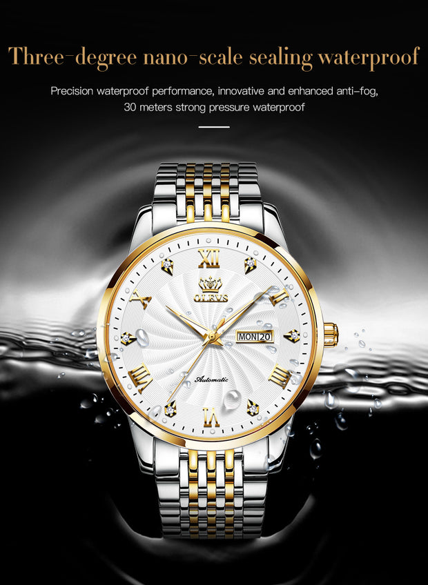 OLEVS Men Mechanical Watch
