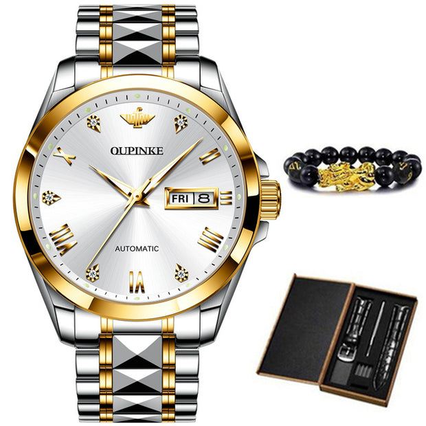 OUPINKE Top Brand Watches Waterproof Luxury Mechanical Watch