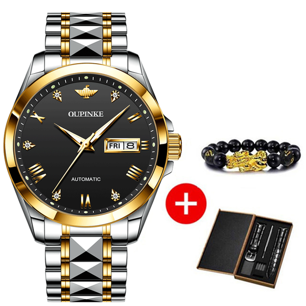 OUPINKE Top Brand Watches Waterproof Luxury Mechanical Watch