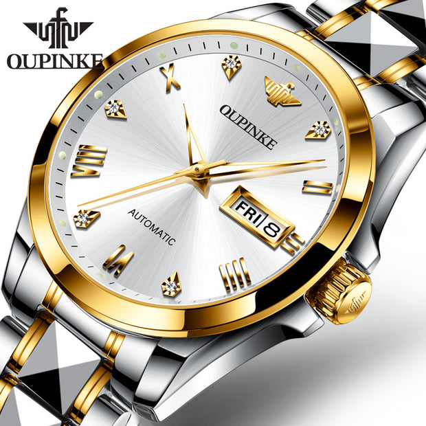 OUPINKE Top Brand Watches Waterproof Luxury Mechanical Watch